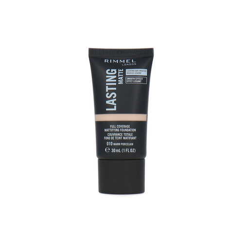 Rimmel Lasting Matte Full Coverage Foundation - 010 Warm Porcelain