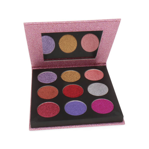 Makeup Revolution Pressed Glitter Oogschaduw Palette - Diva