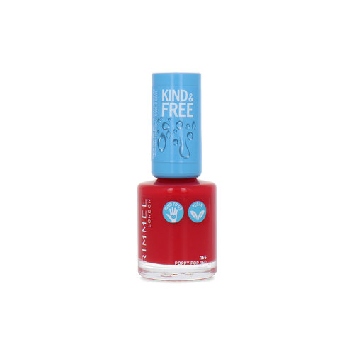 Rimmel Kind & Free Nagellak - 156 Poppy Pop Red