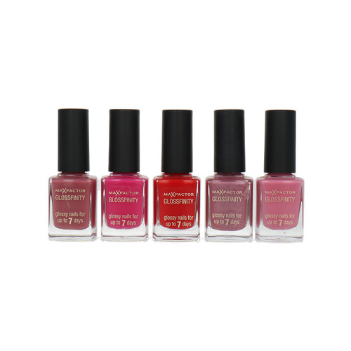 Max Factor Glossfinity Nagellak - Set C (set van 5)