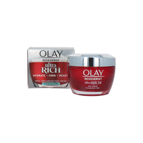 Olay Regenerist Ultra Rich Hydrate-Firm-Renew Crème de jour - Fragrance Free