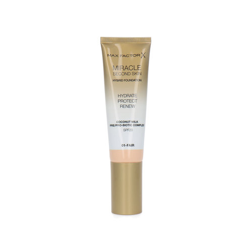 Max Factor Miracle Second Skin Foundation - 01 Fair