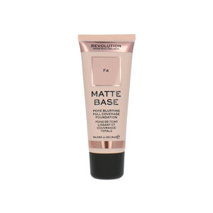 Matte Base Pore Blurring Full Coverage Fond de teint - F4