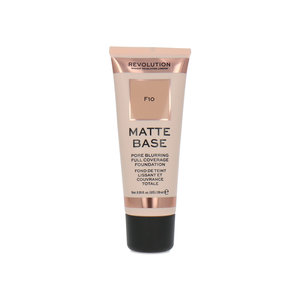 Matte Base Pore Blurring Full Coverage Fond de teint - F10