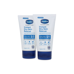 Expert Care Instant Dry Skin Rescue Body Lotion - Fragrance Free 2 x 75 ml (2 stuks)