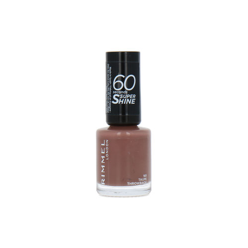 Rimmel 60 Seconds Super Shine Vernis à ongles - 101 Taupe Throwback