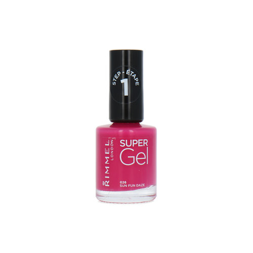 Rimmel Super Gel Vernis à ongles - 026 Sun Fun Daze