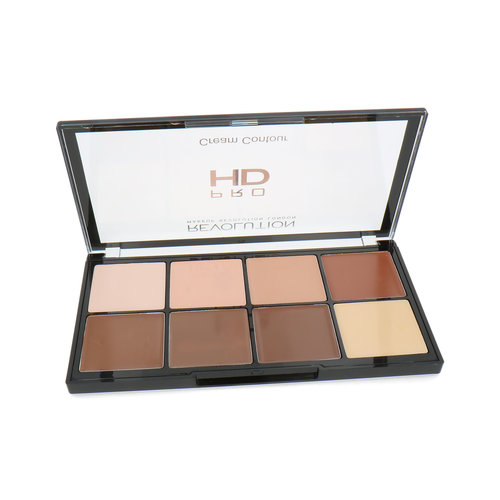 Makeup Revolution Pro HD Cream Contour Palette - Light-Medium