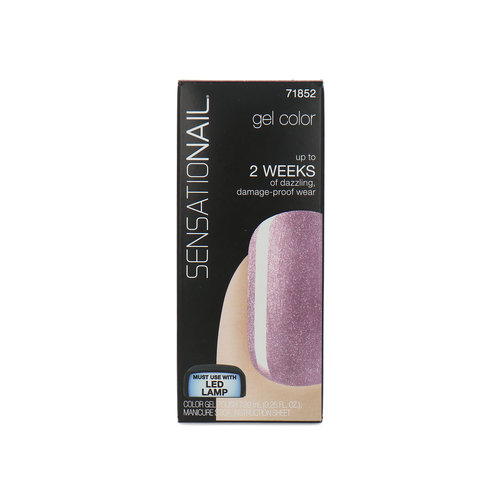 Sensationail Gel Color Nagellak - Metal Me Pink