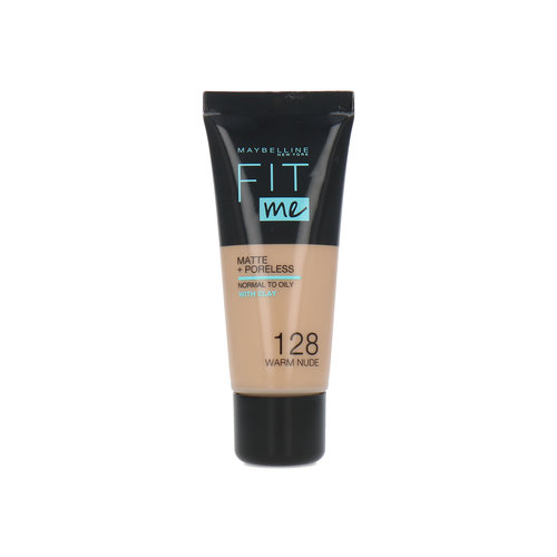 Maybelline Fit Me Matte + Poreless Fond de teint - 128 Warm Nude