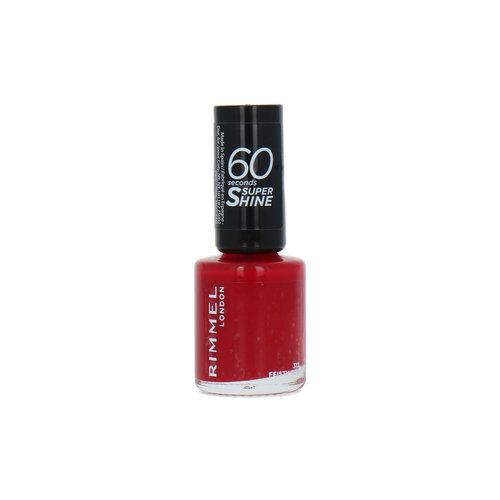 Rimmel 60 Seconds Super Shine Vernis à ongles - 313 Feisty Red