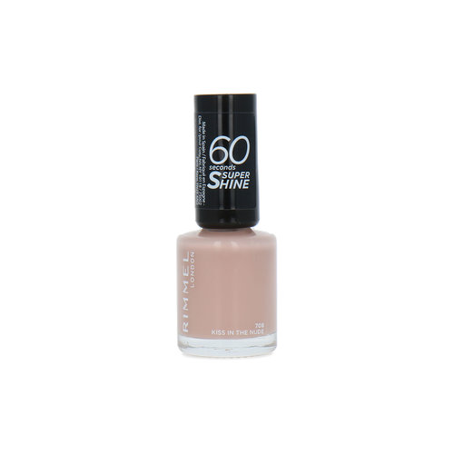 Rimmel 60 Seconds Super Shine Vernis à ongles - 708 Kiss In The Nude
