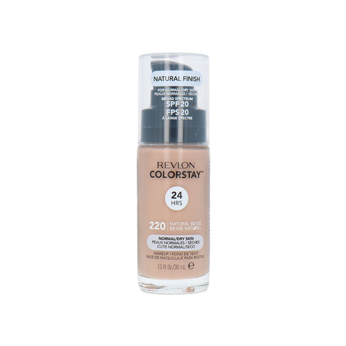 Revlon Colorstay Foundation With Pump - 220 Natural Beige (Dry Skin)