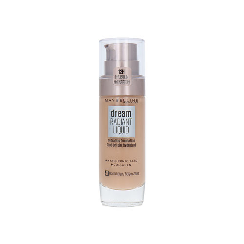 Maybelline Dream Radiant Liquid Fond de teint - 41 Warm Beige