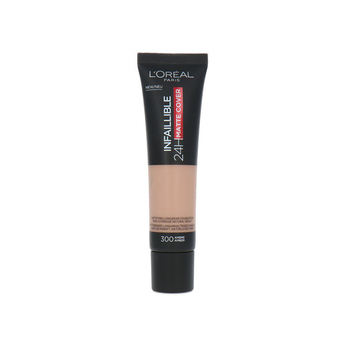 L'Oréal Infallible 24H Matte Cover Fond de teint - 300 Amber