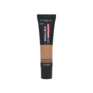 Infallible 24H Matte Cover Foundation - 330 Hazelnut