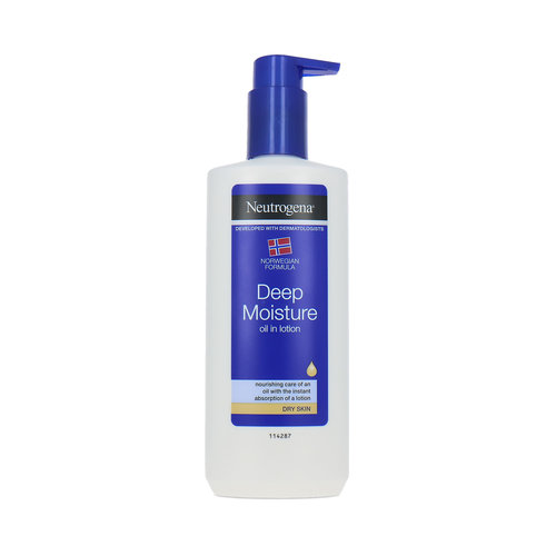 Neutrogena Deep Moisture Oil In Lotion Lotion pour le corps - 250 ml (Pour la peau sèche)