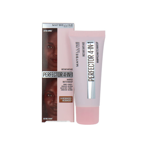 Maybelline Instant Anti-Age 4-in1 Perfector Whipped Matte Make-up - 04 Medium/Deep - 30 ml