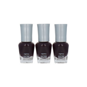 Complete Salon Manicure Mini 3 x 5 ml Nagellak - 660 Pat On The Black (set van 3)