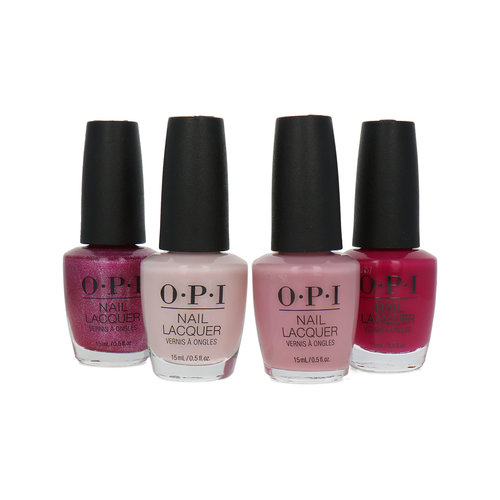 O.P.I Vernis à ongles - Set A (4 couleurs)