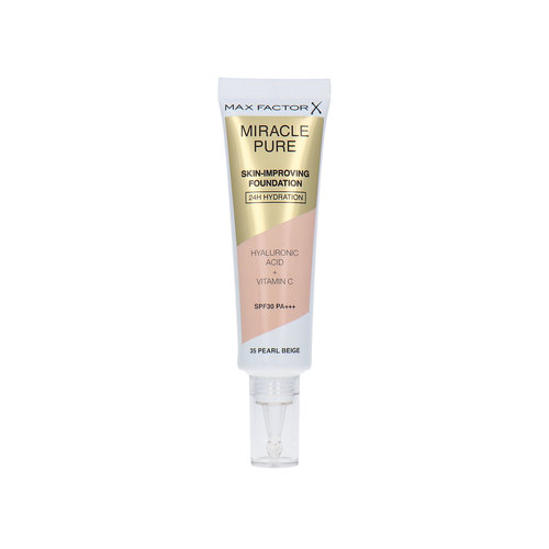 Max Factor Miracle Pure Skin-Improving Foundation - 35 Pearl Beige