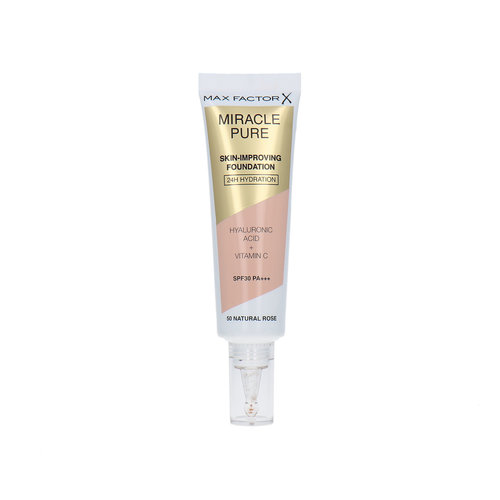 Max Factor Miracle Pure Skin-Improving Foundation - 50 Natural Rose