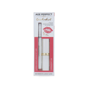 Age Perfect Lipstick + Lipliner Ensemble-Cadeau - 105 Beautiful Rose/639 Glowing Nude