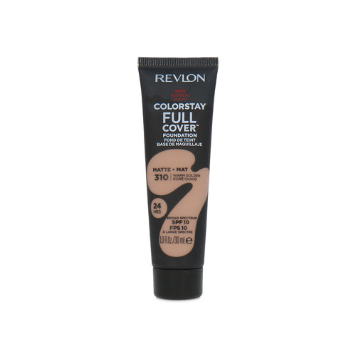 Revlon Colorstay Full Cover Matte Foundation - 310 Warm Golden