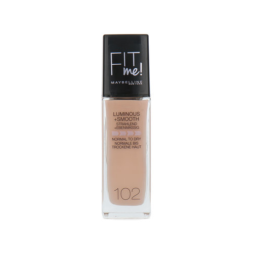 Maybelline Fit Me Luminous + Smooth Foundation - 102 Fair Ivory