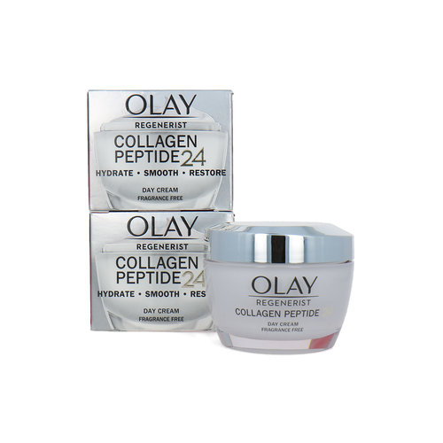 Olay Regenerist Collagen Peptide 24 Crème de jour - 50 ml (2 pièces)