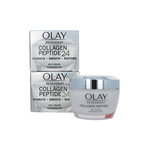 Olay Regenerist Collagen Peptide 24 Dagcrème - 50 ml (2 stuks)