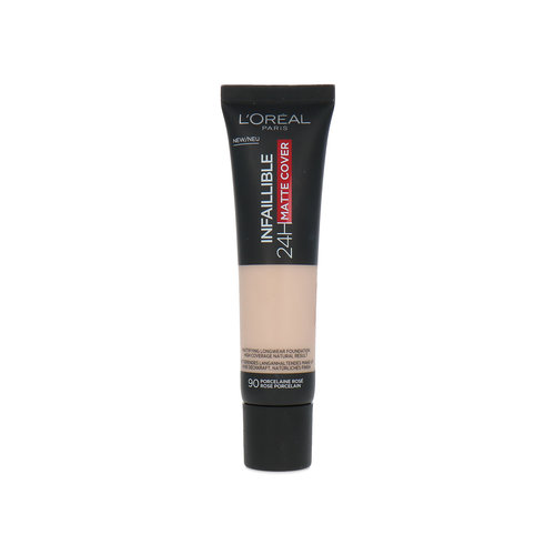 L'Oréal Infallible 24H Matte Cover Foundation - 90 Rose Porcelain