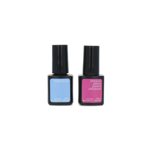 Sensationail Gel Color Set Nagellak - Precious Peony-Intriguing Iris 2 x 7.39 ml (zonder doosje)