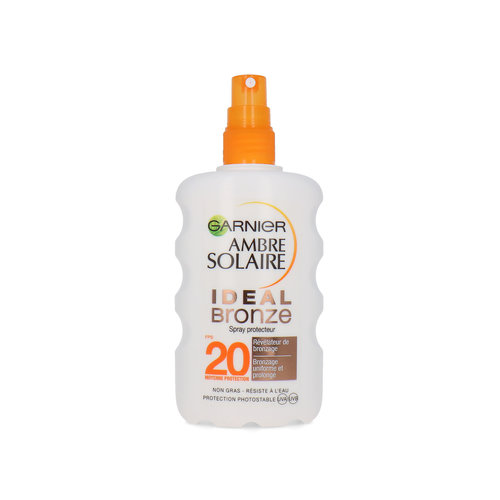 Garnier Ambre Solaire Ideal Bronze Zonnebrand Spray - 200 ml (SPF 20)