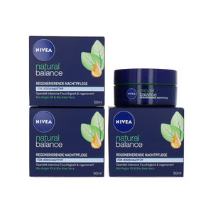 Natural Balance Nachtcrème - 3 x 50 ml (Duitse versie)