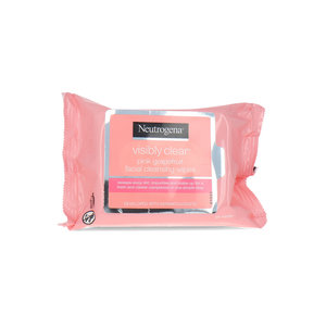 Visibly Clear Pink Grapefruit Facial Cleansing Wipes