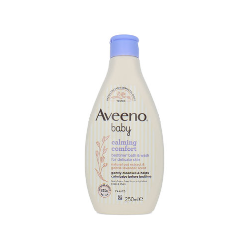 Aveeno Baby Calming Comfort Bedtime Bath & Wash - 250 ml