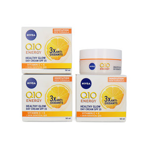 Q10 Energy Healthy Glow Dagcrème - SPF 15 (3 stuks)