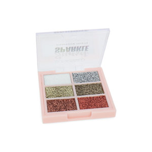 Intensely Pigmented Pressed Glitters Oogschaduw Palette - Sunset Sparkle