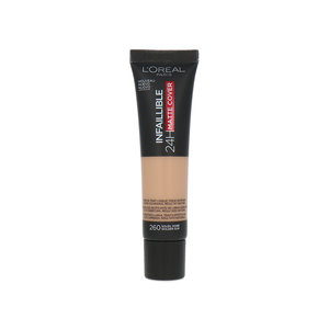 Infallible 24H Matte Cover Foundation - 260 Golden Sun