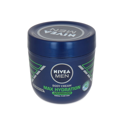 Nivea Men Max Hydration Nourishing Body Cream - 400 ml (voor normale tot droge huid)