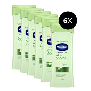 Intensive Care 400 ml Body Lotion - Aloe Soothe (6 stuks)