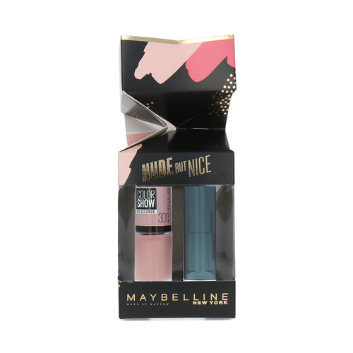 Maybelline Nude But Nice Cadeauset - 301 Love This Sweater-987 Smoky Rose