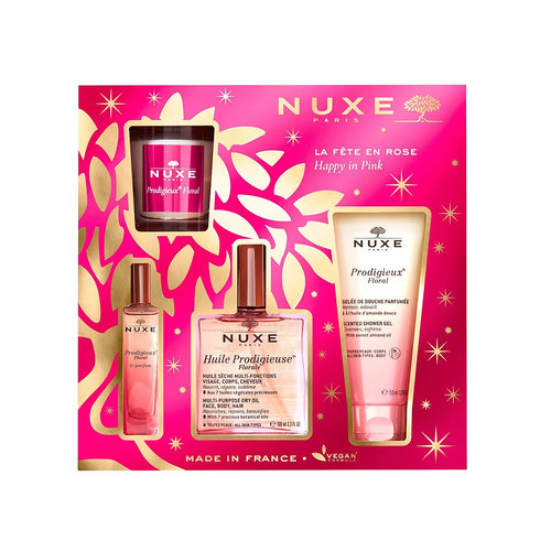 Nuxe Prodigieuse Floral Cadeauset - Happy In Pink