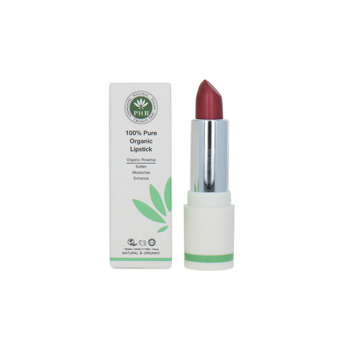 PHB Ethical Beauty 100% Pure Organic Lipstick - Cranberry