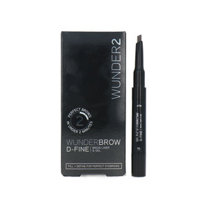 Wunder2 D-Fine Gel Sourcils - Black/Brown