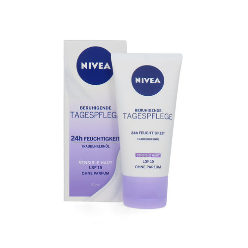 Nivea Soothing SPF 15 Dagcrème - 50 ml (voor gevoelige huid)