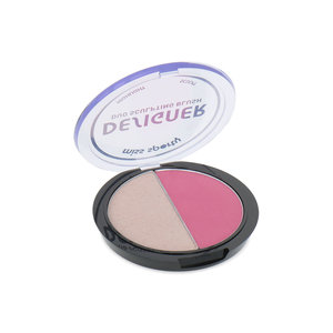 Miss Sporty Designer Duo Sculpting Highlighter & Blush - 200 Rosy