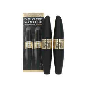 False Lash Effect Mascara Duo Set - Black