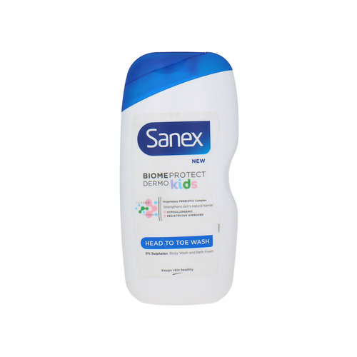 Sanex Biome Protect Dermo Kids Head To Toe Wash - 450 ml